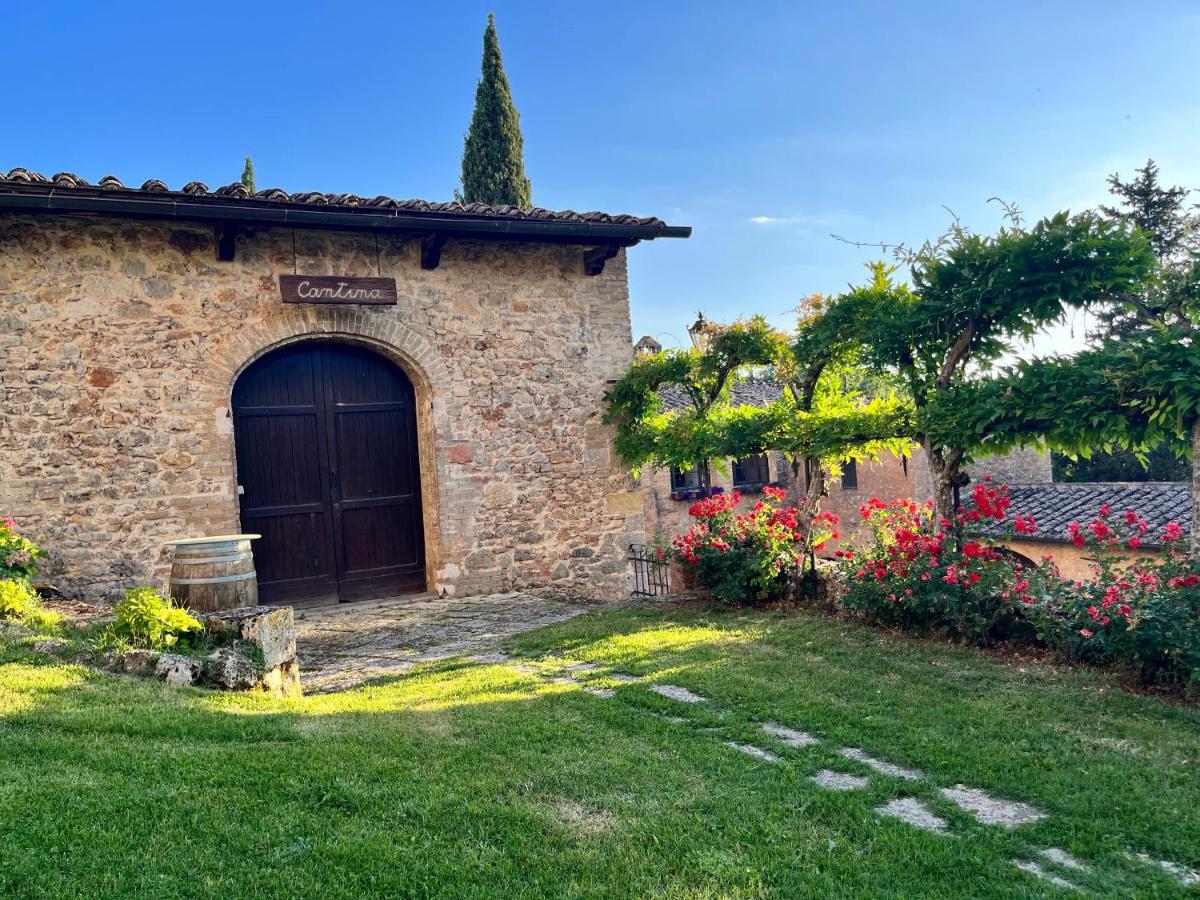 Castel Pietraio Villa Monteriggioni Bagian luar foto