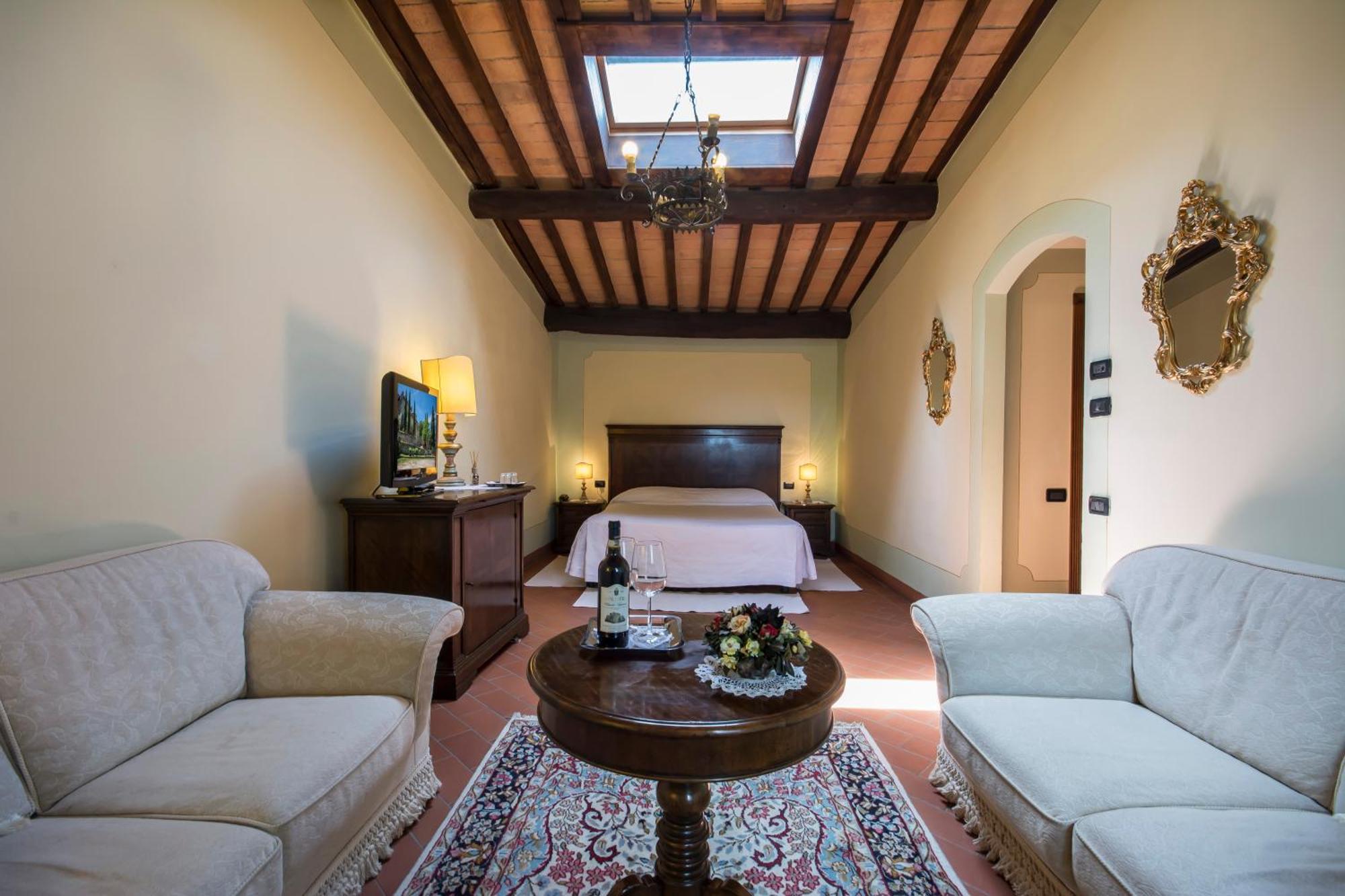 Castel Pietraio Villa Monteriggioni Bagian luar foto