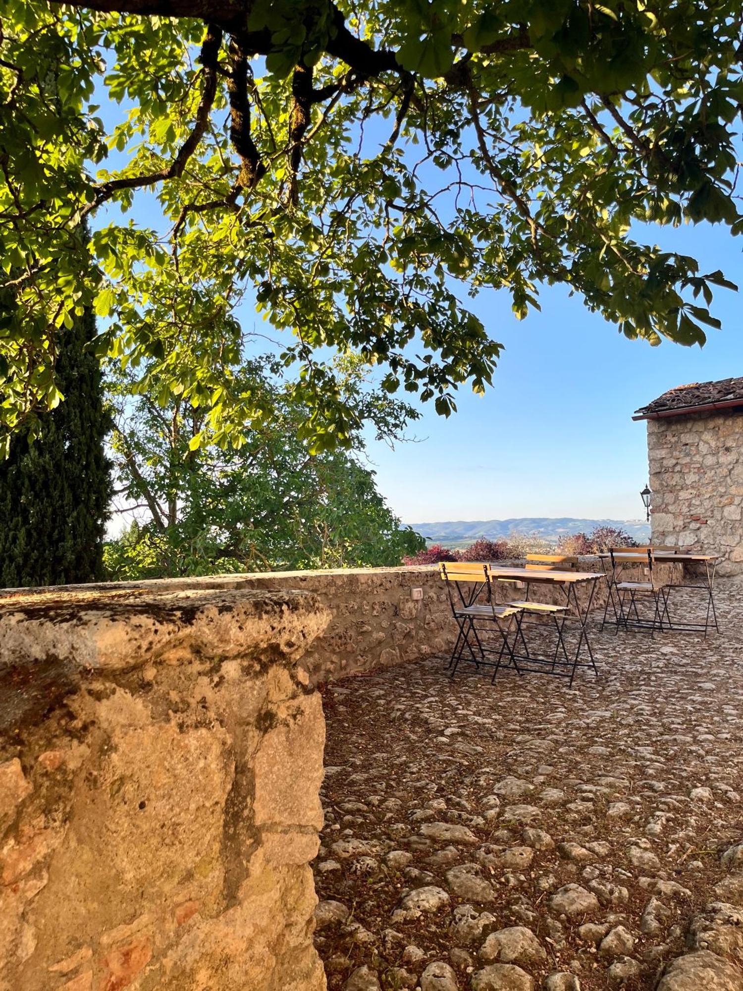 Castel Pietraio Villa Monteriggioni Bagian luar foto