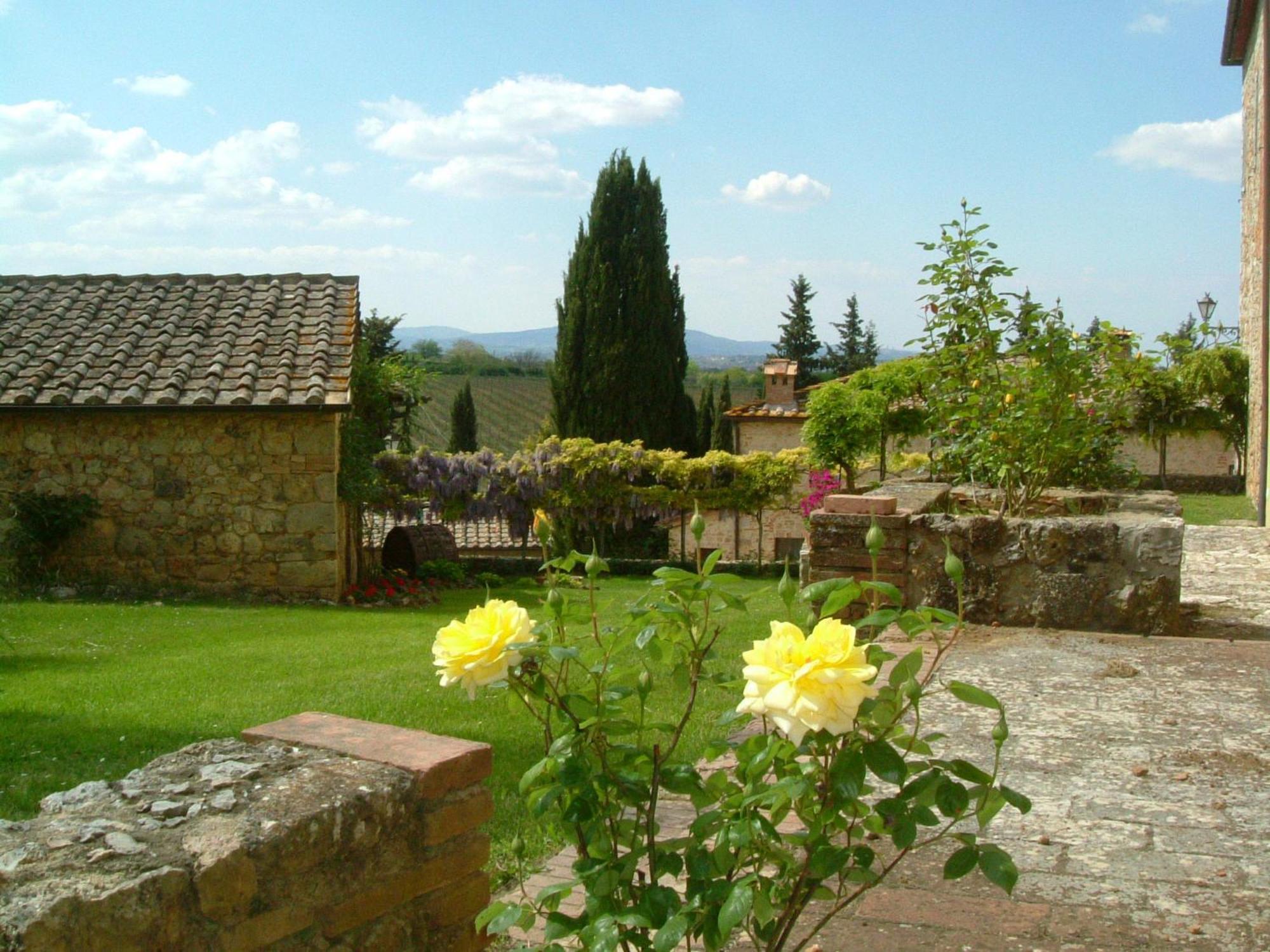 Castel Pietraio Villa Monteriggioni Bagian luar foto